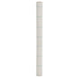 vidaXL Membrane anti-mauvaises herbes blanc 1,5x100 m PP