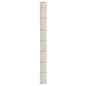 vidaXL Membrane anti-mauvaises herbes blanc 1,5x200 m PP