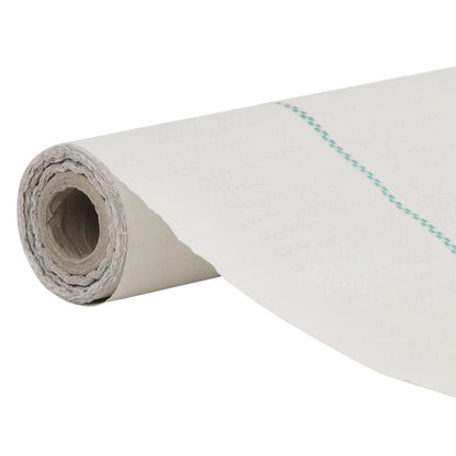 vidaXL Membrane anti-mauvaises herbes blanc 2x25 m PP