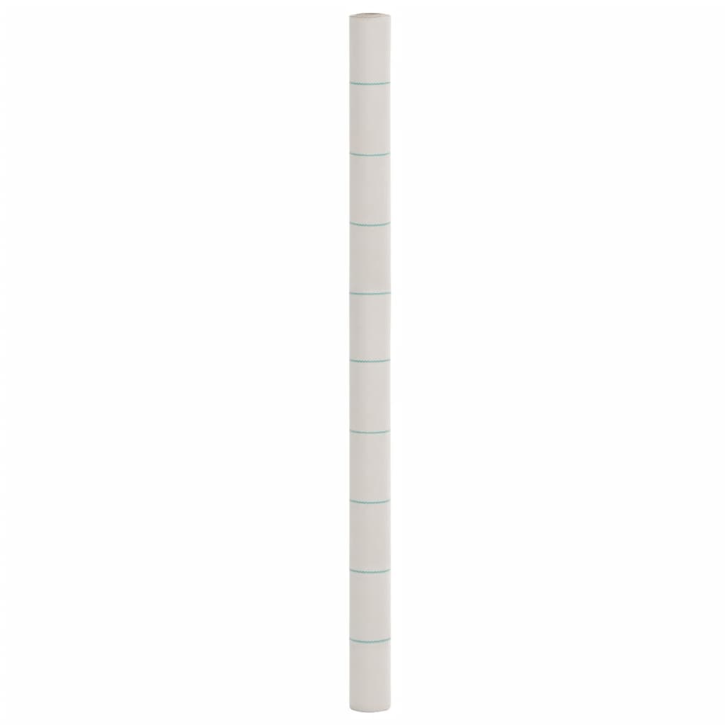 vidaXL Membrane anti-mauvaises herbes blanc 2x50 m PP
