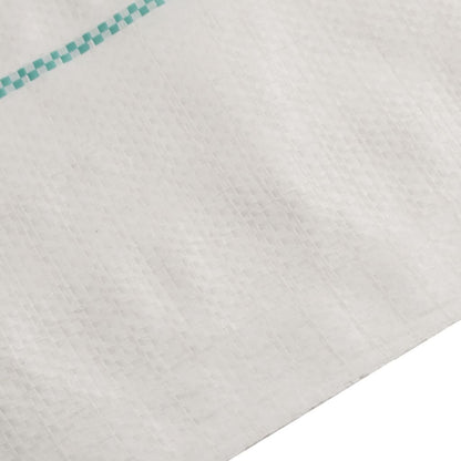 vidaXL Membrane anti-mauvaises herbes blanc 2x100 m PP