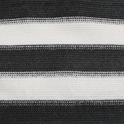 vidaXL Filet brise-vue anthracite et blanc 1,5x25 m PEHD 75 g/m²
