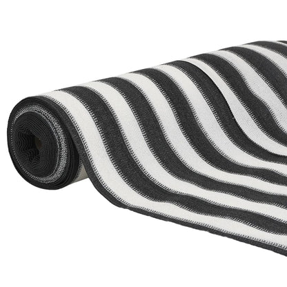 vidaXL Filet brise-vue anthracite et blanc 1,8x50 m PEHD 75 g/m²