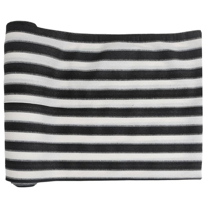 vidaXL Filet brise-vue anthracite et blanc 1,8x10 m PEHD 150 g/m²