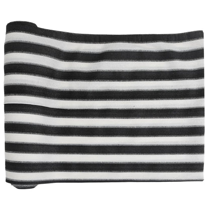 vidaXL Filet brise-vue anthracite et blanc 1,8x10 m PEHD 195 g/m²