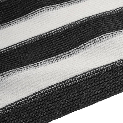 vidaXL Filet brise-vue anthracite et blanc 1,8x10 m PEHD 195 g/m²