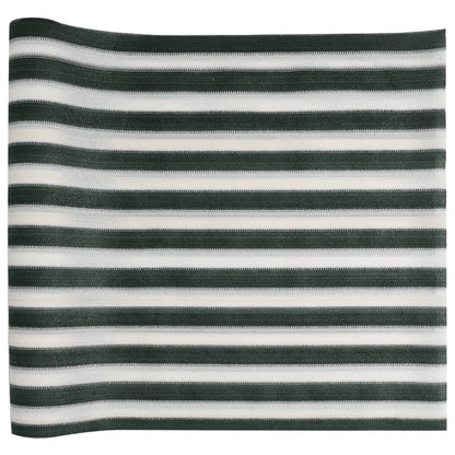 vidaXL Filet brise-vue vert et blanc 1,8x50 m PEHD 75 g/m²