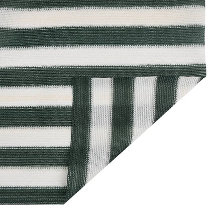 vidaXL Filet brise-vue vert et blanc 1,8x50 m PEHD 75 g/m²
