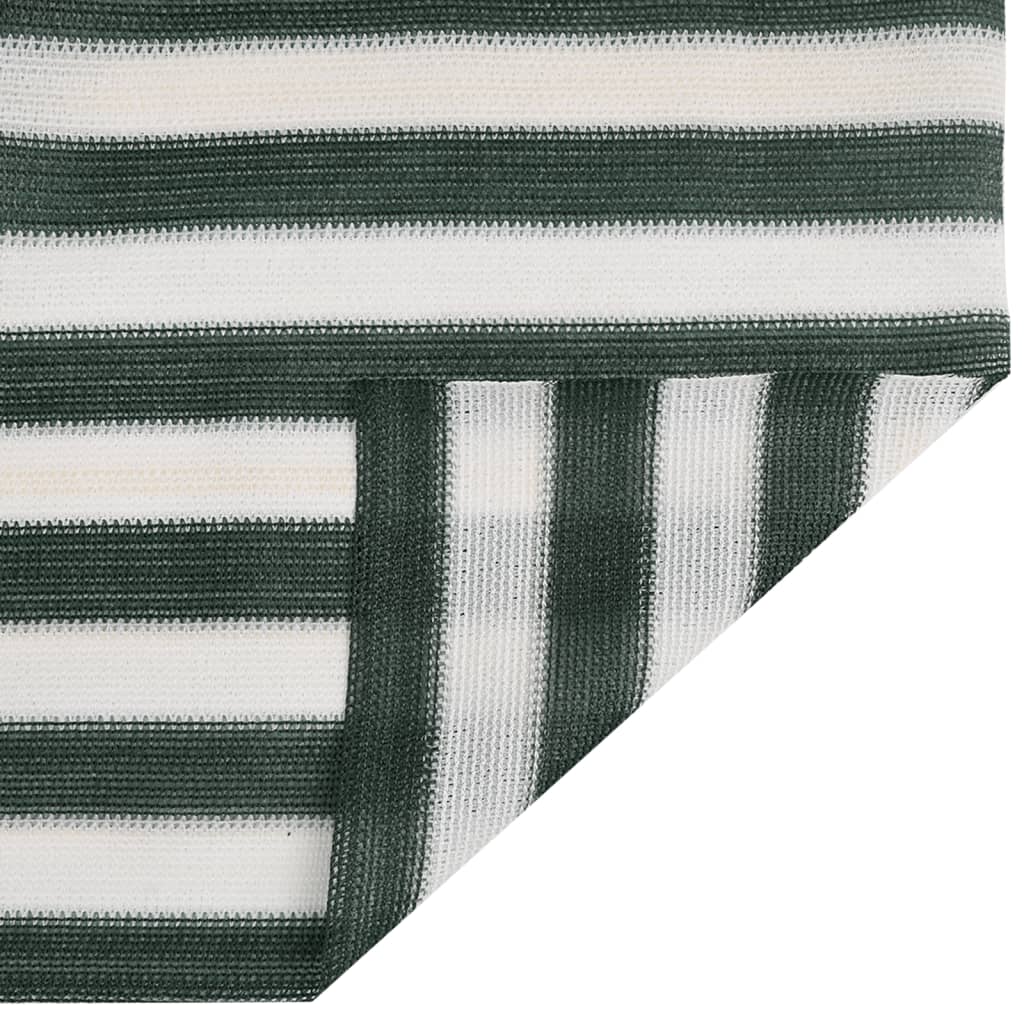 vidaXL Filet brise-vue vert et blanc 1,5x25 m PEHD 150 g/m²