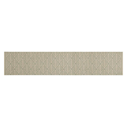 vidaXL Tapis de cuisine lavable impression feuilles 60x300 cm velours