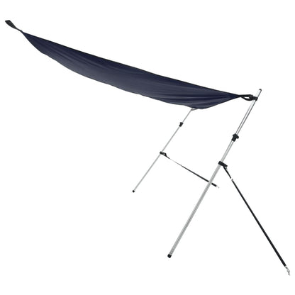 vidaXL Kit d'extension d'ombrage T-Top bleu 170x170x(113-182,5) cm