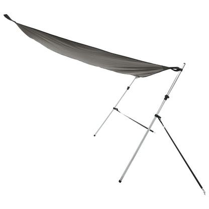 vidaXL Kit d'extension d'ombrage T-Top gris anthracite