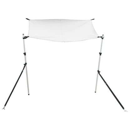 vidaXL Kit d'extension d'ombrage T-Top blanc 174x205x(115-194) cm