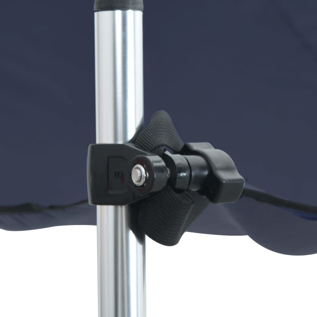vidaXL Kit d'extension d'ombrage T-Top bleu marine 174x205x(115-194)cm