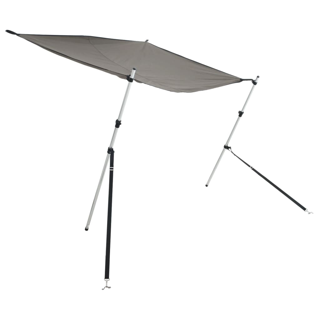 vidaXL Kit d'extension d'ombrage T-Top anthracite 174x205x(115-194) cm