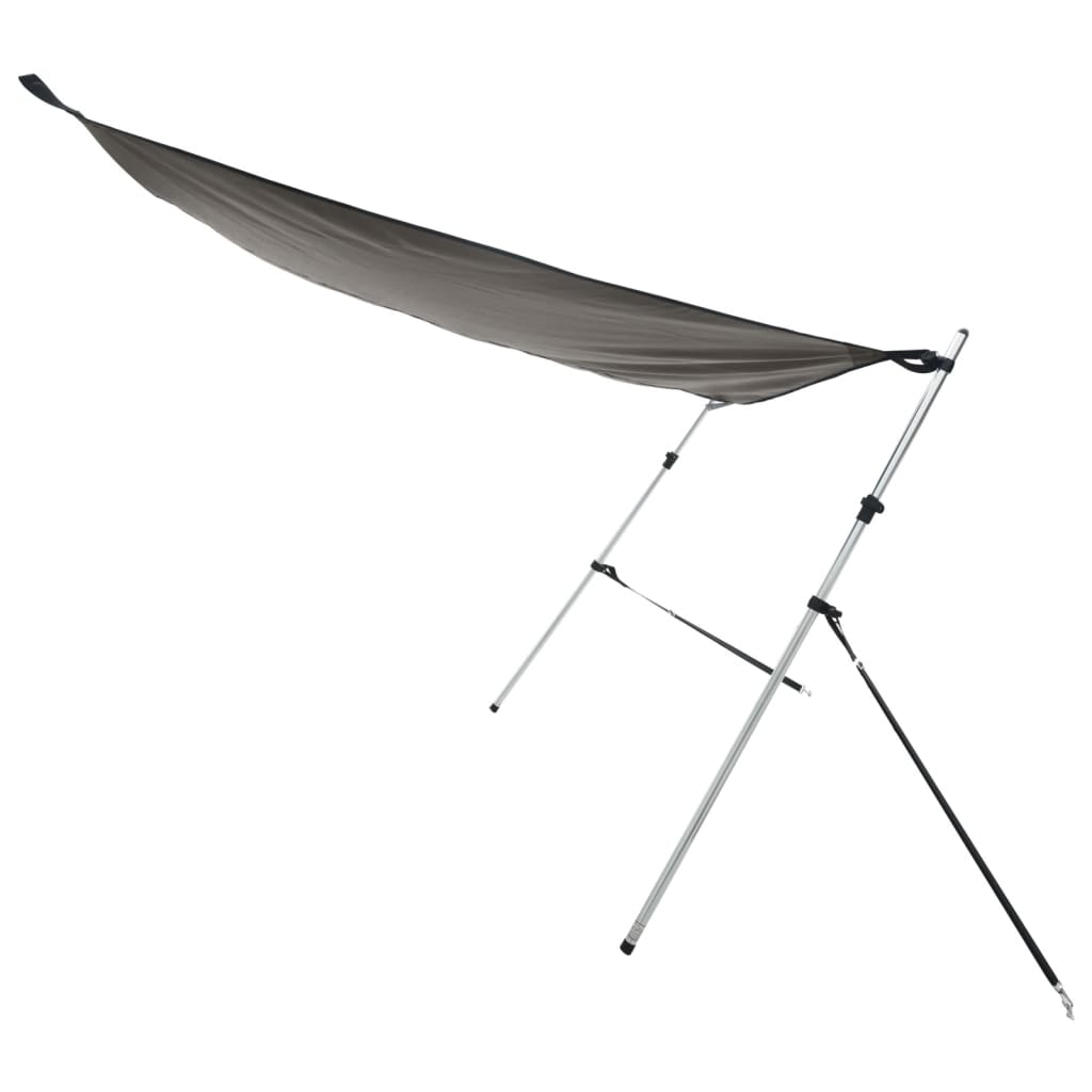 vidaXL Kit d'extension d'ombrage T-Top anthracite 174x205x(115-194) cm