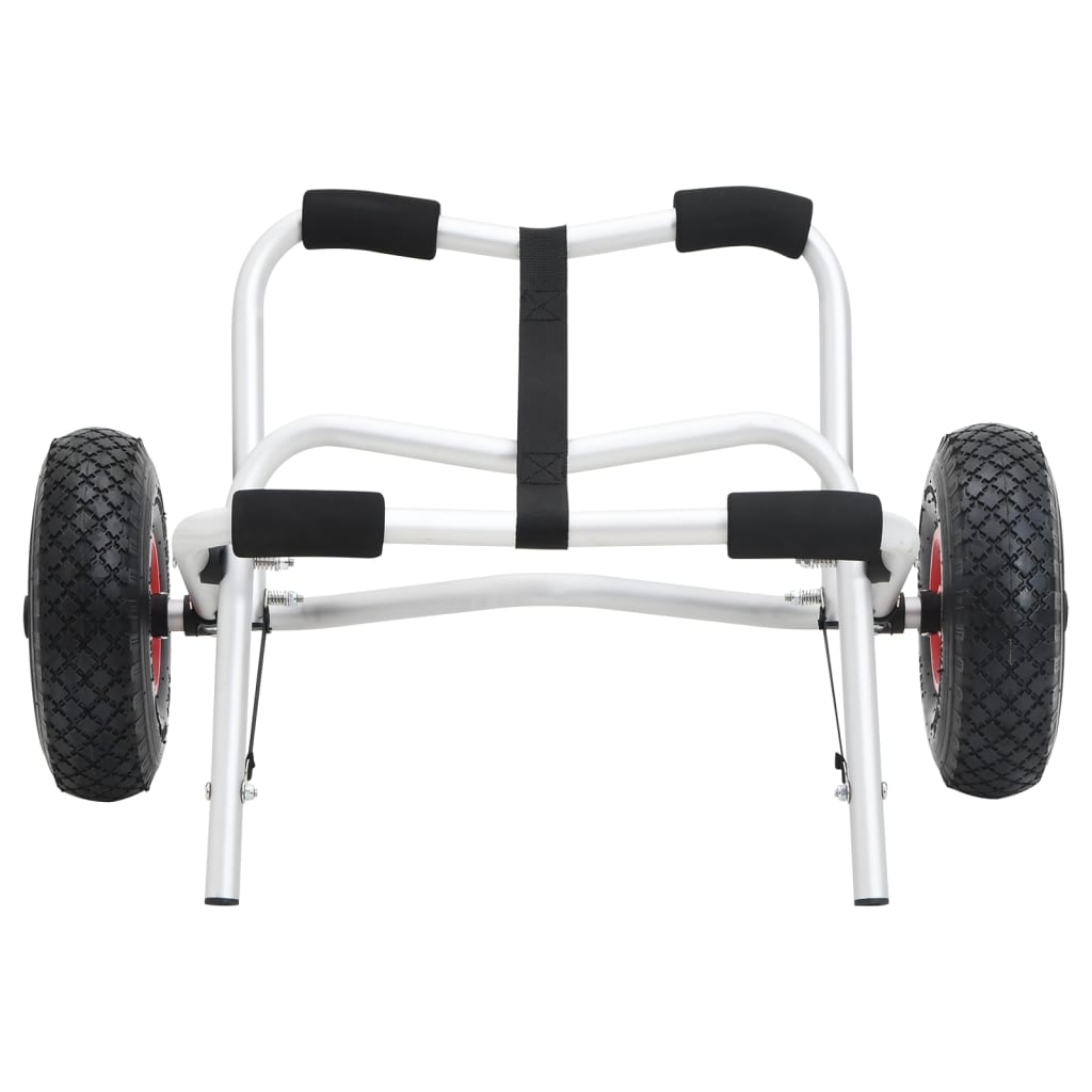 vidaXL Chariot pour kayak pliable 45 kg aluminium