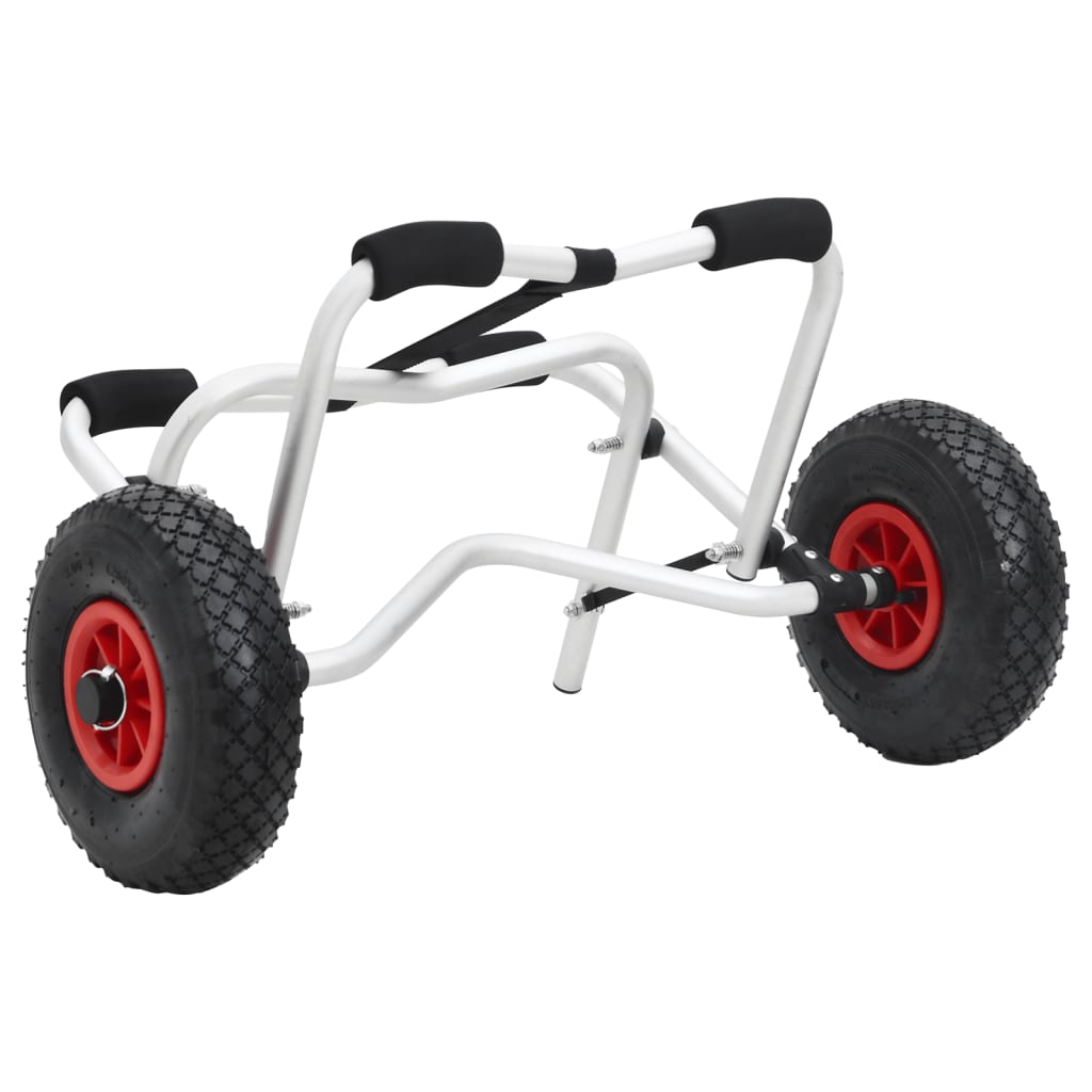 vidaXL Chariot pour kayak pliable 45 kg aluminium