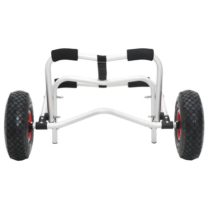 vidaXL Chariot pour kayak pliable 45 kg aluminium