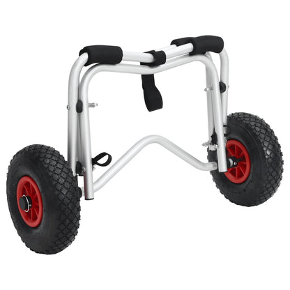 vidaXL Chariot pour kayak pliable 45 kg aluminium
