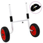 vidaXL Chariot pour kayak détachable 100 kg aluminium
