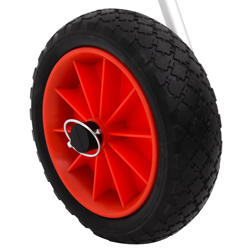 vidaXL Chariot pour kayak détachable 100 kg aluminium