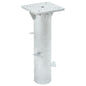 vidaXL Base de parasol enterré argenté 16x16x39,5 cm acier