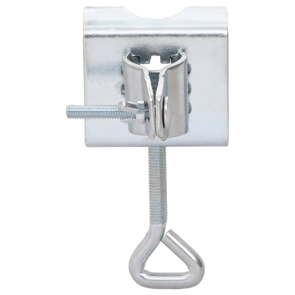 vidaXL Pinces à parasol pour balcon 2 pcs 32 mm acier