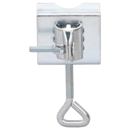 vidaXL Pinces à parasol pour balcon 2 pcs 32 mm acier