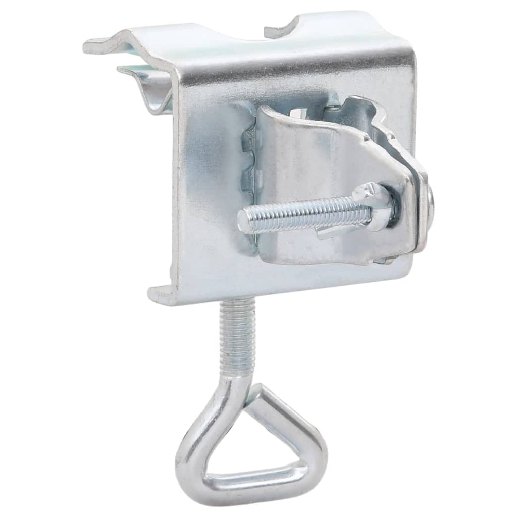 vidaXL Pinces à parasol pour balcon 2 pcs 32 mm acier