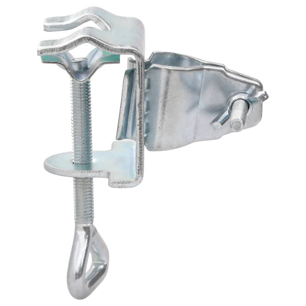 vidaXL Pinces à parasol pour balcon 2 pcs 32 mm acier
