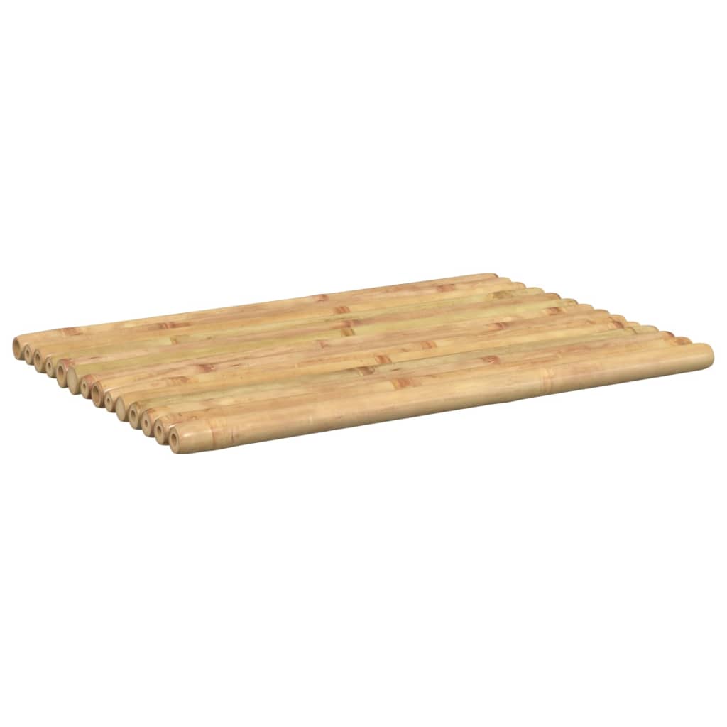 vidaXL Tapis de bain 2 pcs 50x35 cm bambou