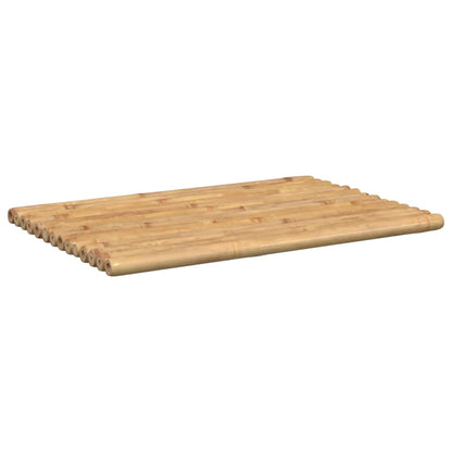vidaXL Tapis de bain 2 pcs 70x50 cm bambou