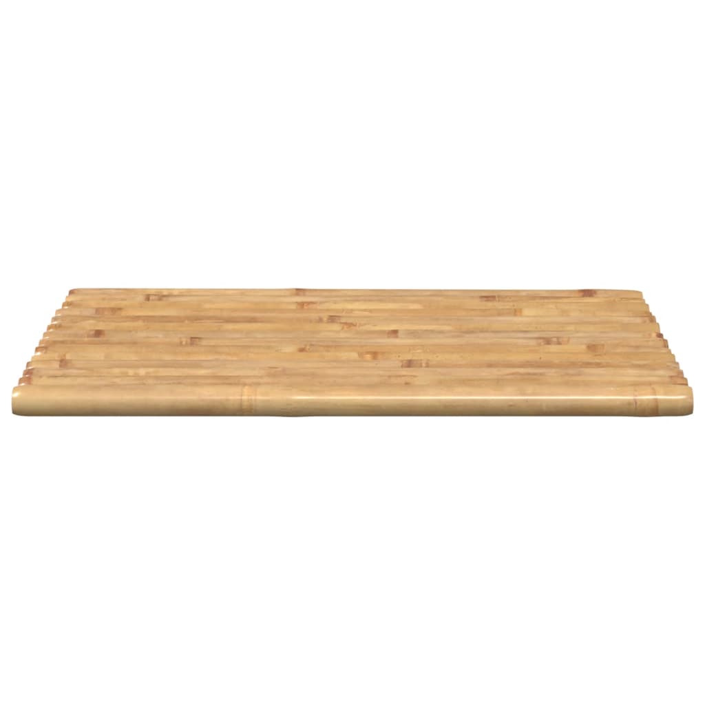 vidaXL Tapis de bain 2 pcs 70x50 cm bambou