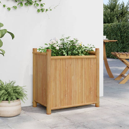 vidaXL Jardinière 50x30x50 cm bambou