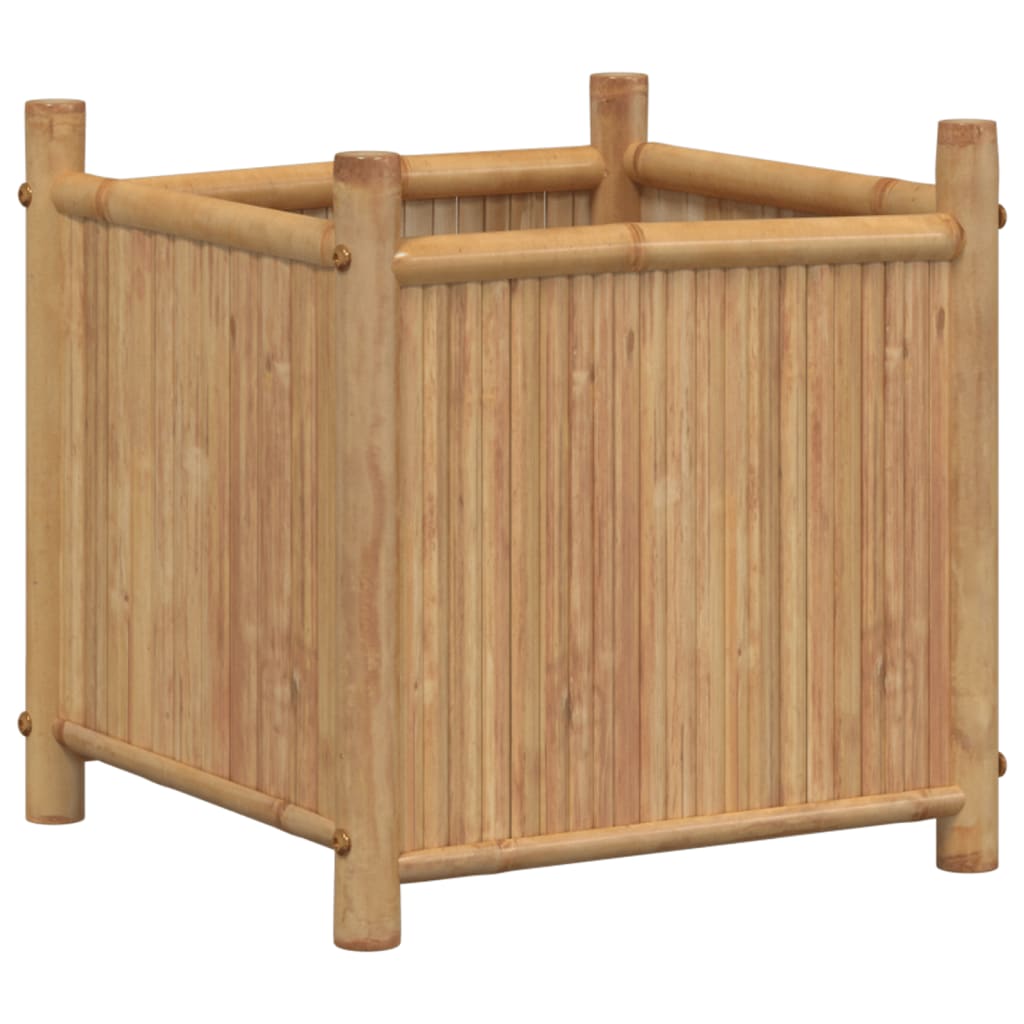 vidaXL Jardinière 40x40x40 cm bambou