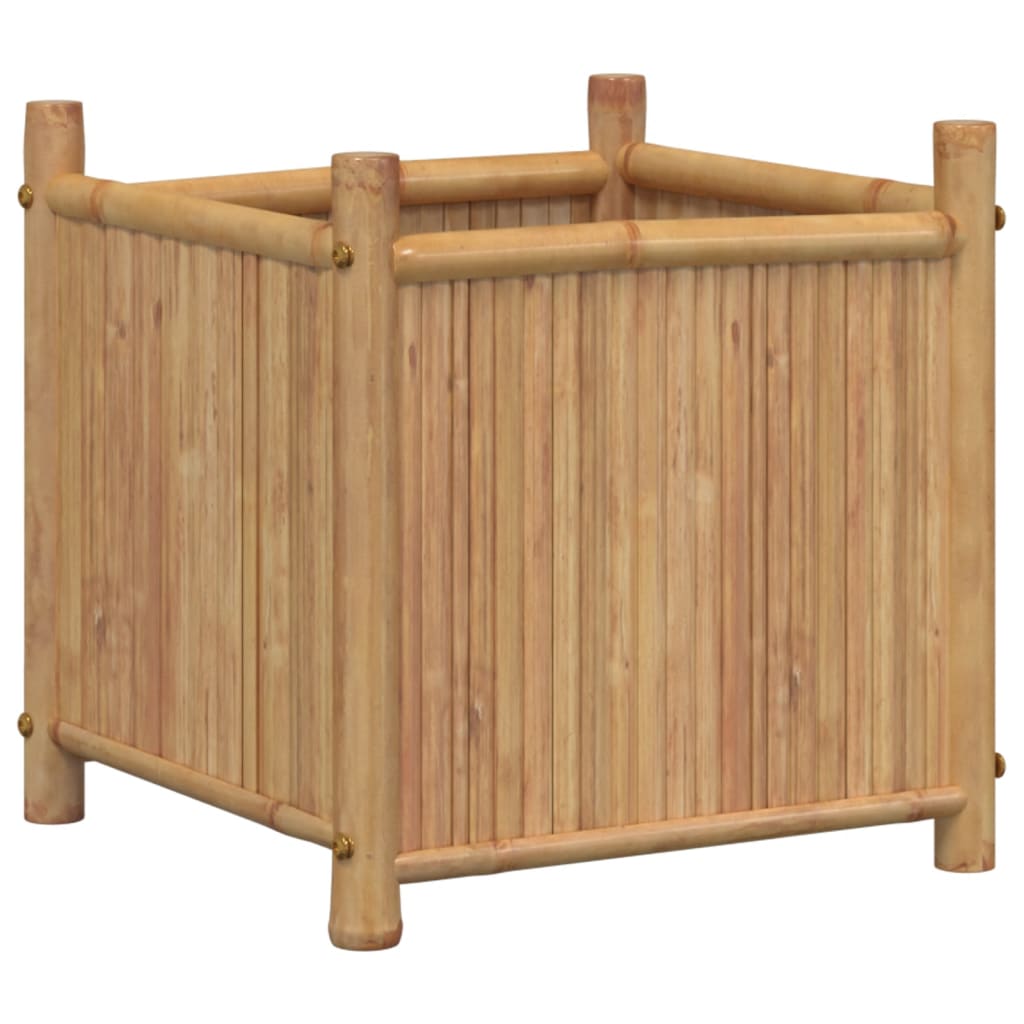 vidaXL Jardinière 40x40x40 cm bambou