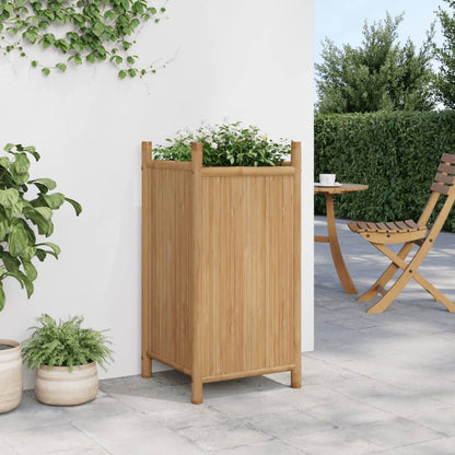 vidaXL Jardinière 40x40x80 cm bambou