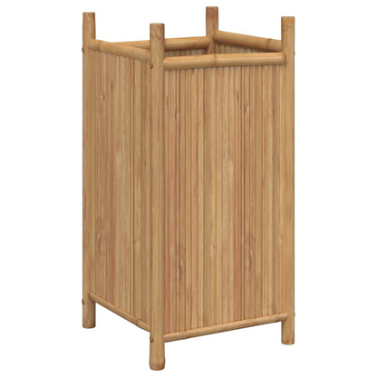 vidaXL Jardinière 40x40x80 cm bambou