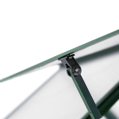 vidaXL Serre avec cadre de base vert 334x169x195 cm aluminium
