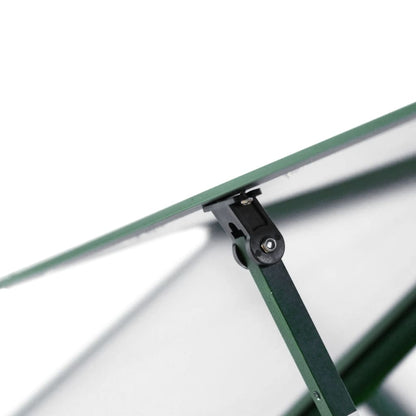 vidaXL Serre avec cadre de base vert 334x169x202 cm aluminium