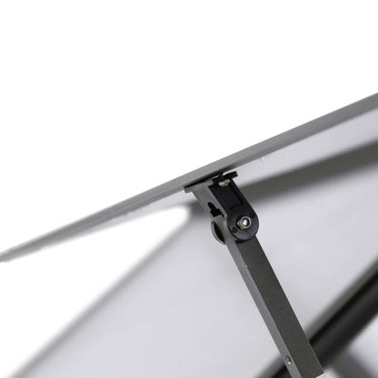vidaXL Serre avec cadre de base anthracite 334x169x202 cm aluminium
