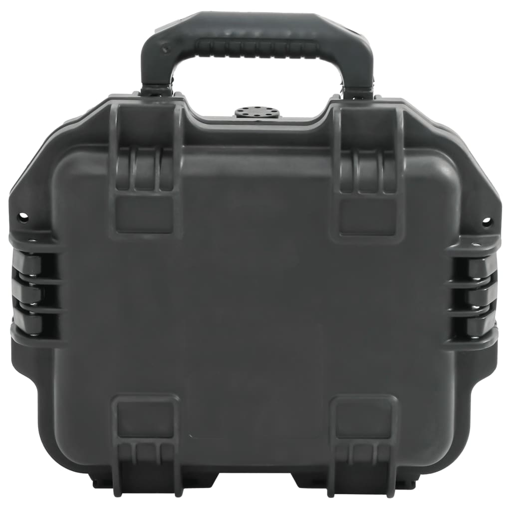 vidaXL Valise de vol portable Noir 30x24,5x12,5 cm PP