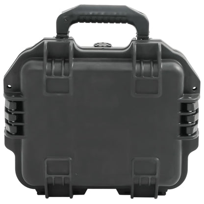 vidaXL Valise de vol portable Noir 30x24,5x12,5 cm PP