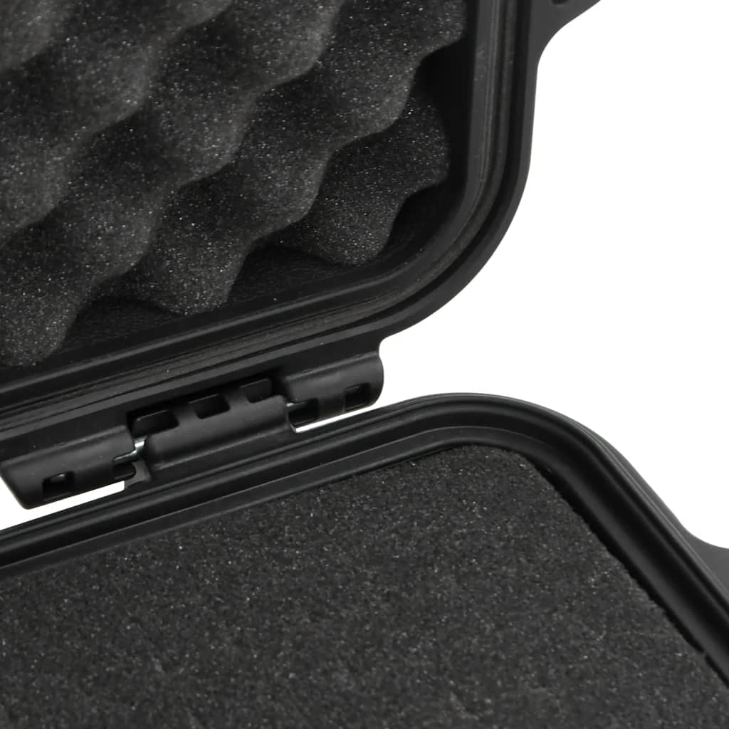 vidaXL Valise de vol portable Noir 30x24,5x12,5 cm PP