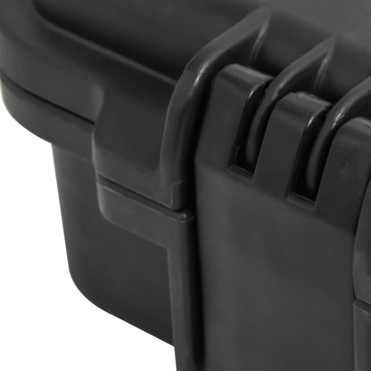 vidaXL Valise de vol portable Noir 30x24,5x12,5 cm PP