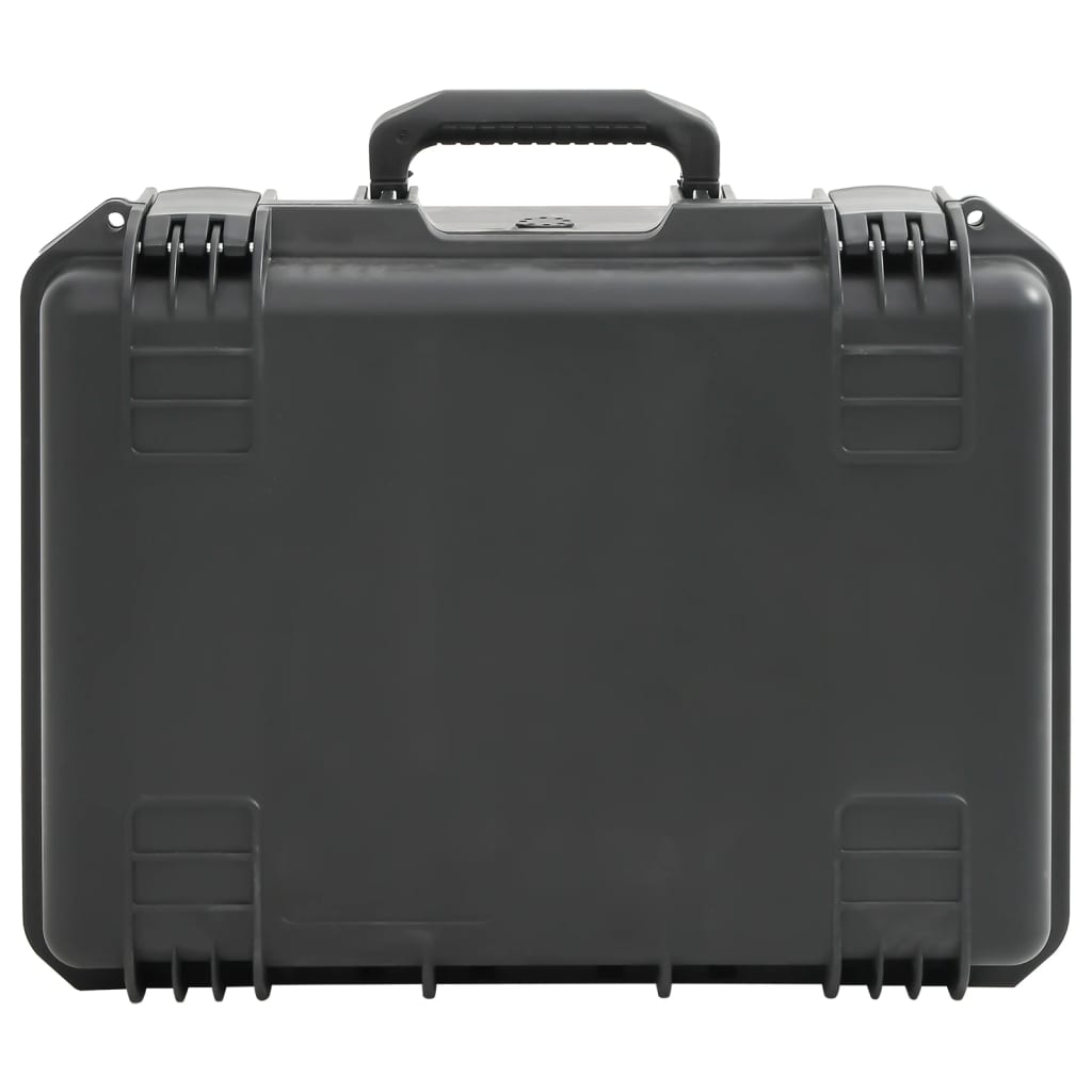 vidaXL Valise de vol portable Noir 49x38x23 cm PP