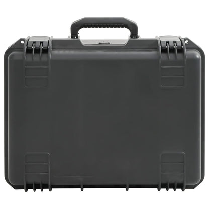 vidaXL Valise de vol portable Noir 49x38x23 cm PP