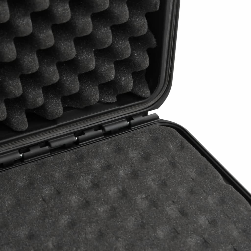 vidaXL Valise de vol portable Noir 49x38x23 cm PP