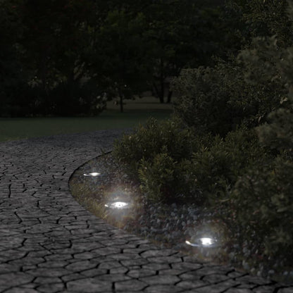 vidaXL Lampes au sol d'extérieur ronde aluminium moulé sous pression